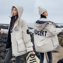 Load image into Gallery viewer, New Parkas Female Winter Coat Thickening Cotton Winter Jacket Fashion Womens Outwear Parkas for Women Winter