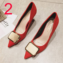 Load image into Gallery viewer, Summer Super Simple Sexy Fashion high heeled shoes Women Shoes