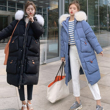 Load image into Gallery viewer, New Parkas Female Winter Coat Thickening Cotton Winter Jacket Fashion Womens Outwear Parkas for Women Winter