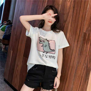 Fashion New Women T Shirt Cotton Tshirts for Women Clothing