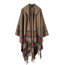 Load image into Gallery viewer, Women Winter Thin Long Soft Wrap Ladies Elegant Floral Cotton Breathable Wool Scarves
