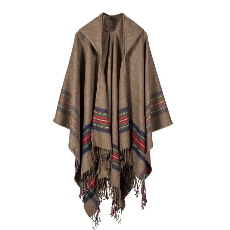 Women Winter Thin Long Soft Wrap Ladies Elegant Floral Cotton Breathable Wool Scarves
