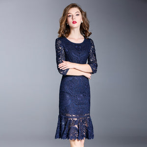 Bonjean Summer Women Lace Long Party Dresses Sexy Women Dress
