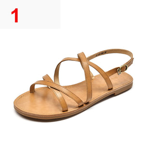 Summer Super Simple Comfortable Sandals Heightened Wedges Sandal