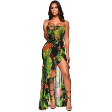 Load image into Gallery viewer, Bonjean Summer Women Lace Long Vintage Party Dresses Sexy Women Dress
