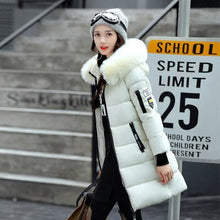 Load image into Gallery viewer, New Parkas Female Winter Coat Thickening Cotton Winter Jacket Fashion Womens Outwear Parkas for Women Winter