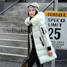 Load image into Gallery viewer, New Parkas Female Winter Coat Thickening Cotton Winter Jacket Fashion Womens Outwear Parkas for Women Winter