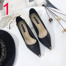 Load image into Gallery viewer, Fashion New Summer Shoes Simple Sexy Fashion high heeled shoes Women