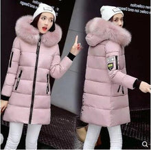 Load image into Gallery viewer, New Parkas Female Winter Coat Thickening Cotton Winter Jacket Fashion Womens Outwear Parkas for Women Winter
