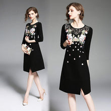 Load image into Gallery viewer, Women Vintage Women New Long Dress Sexy Night Party Girl Dress