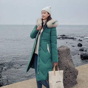 New Parkas Female Winter Coat Thickening Cotton Winter Jacket Fashion Womens Outwear Parkas for Women Winter