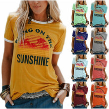 Load image into Gallery viewer, Fashion Tops Women T Shirt Cotton Tshirts for Women Clothing