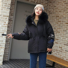 Load image into Gallery viewer, New Parkas Female Winter Coat Thickening Cotton Winter Jacket Fashion Womens Outwear Parkas for Women Winter
