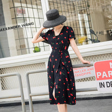 Load image into Gallery viewer, Bonjean Summer Women Lace Long Party Dresses Sexy Women Dress