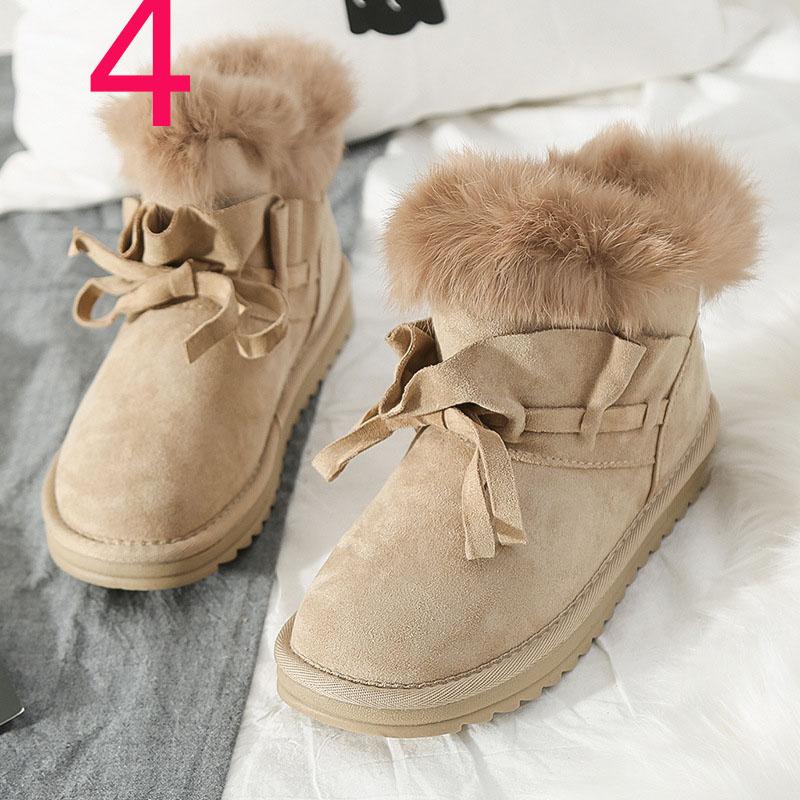 Winter Super Winter Leather Comfortable Snow shoes Women Fashion Shoes