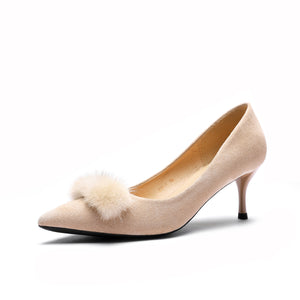 Winter Super Simple Comfortable high heeled shoes Women Fashion Shoes