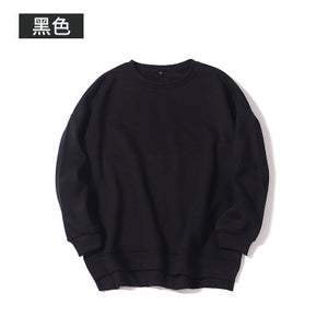 Autumn Winter V neck Pullovers Sweaters Primer shirt long sleeve Short Korean Sweatshirt