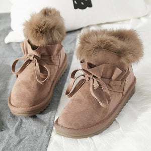 Winter Super Winter Leather Comfortable Snow shoes Women Fashion Shoes