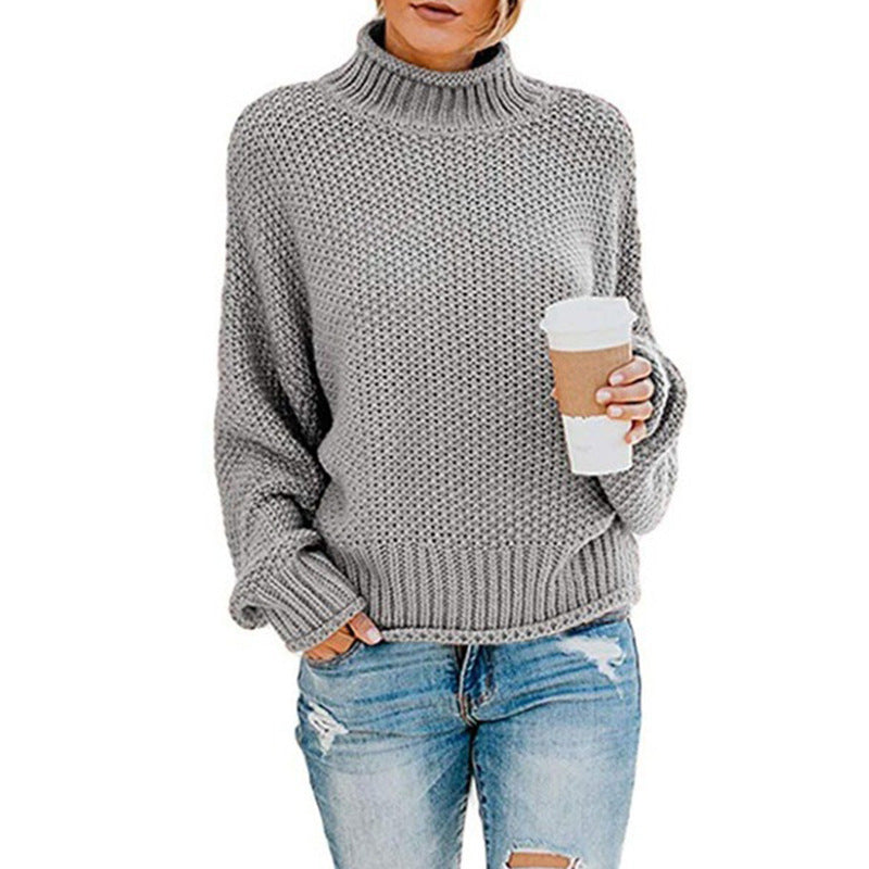 New-coming Autumn Winter O neck Pullovers Sweaters Primer shirt long sleeve Short Korean Slim-fit tight sweater